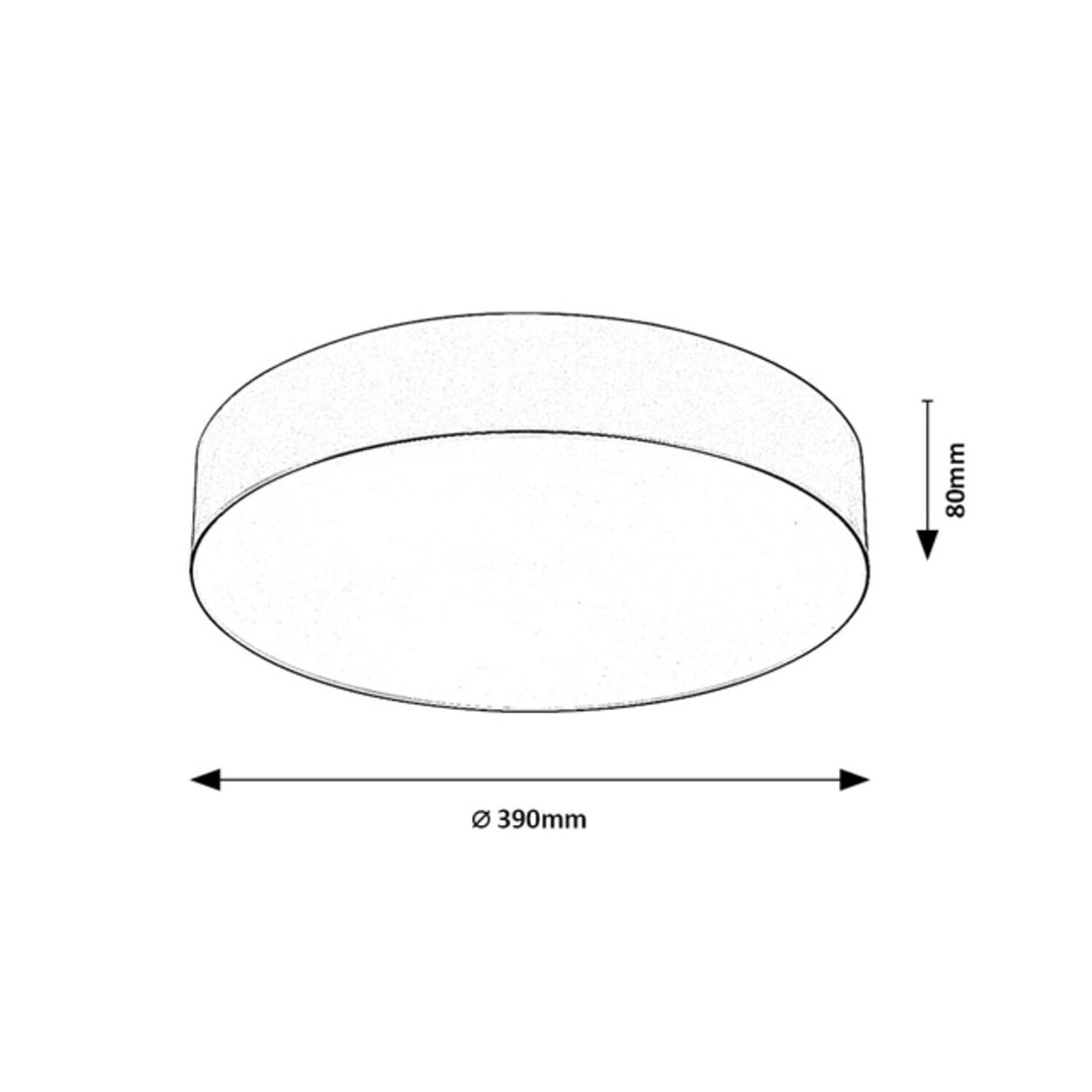 Rabalix Dolen Lamp, Gray-Beige, 3x E27, max 9W, IP43, 75068