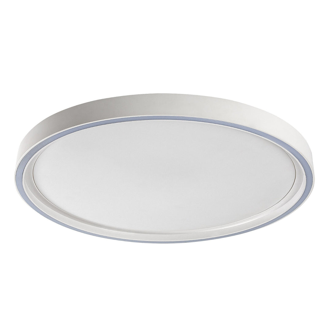 Rabalux Zerina Ceiling Light, 31W, IP40, white, 3000–6500 K, memory function, with remote control, timer function, night light effect, 75086