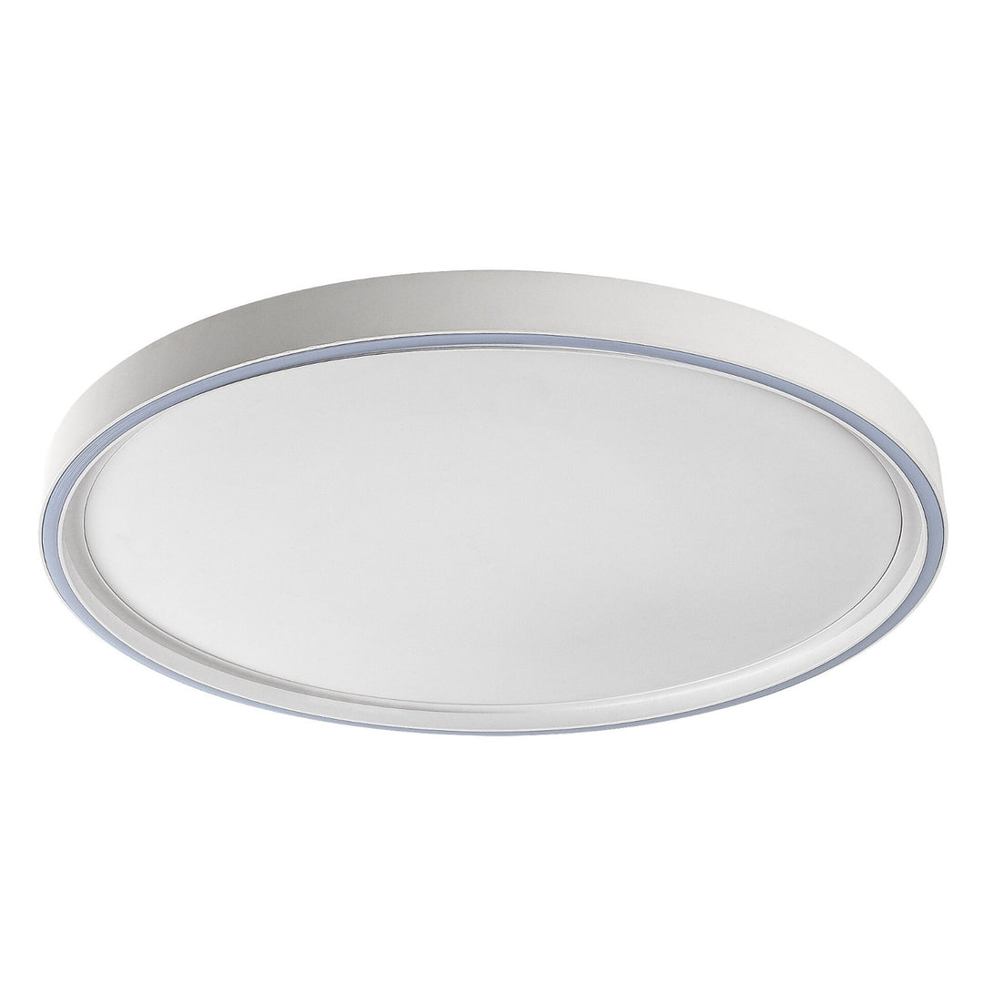 Rabalux Zerina Ceiling Light, 54W, IP40, white, 3000–6500 K, memory function, with remote control, timer function, night light effect, 75087