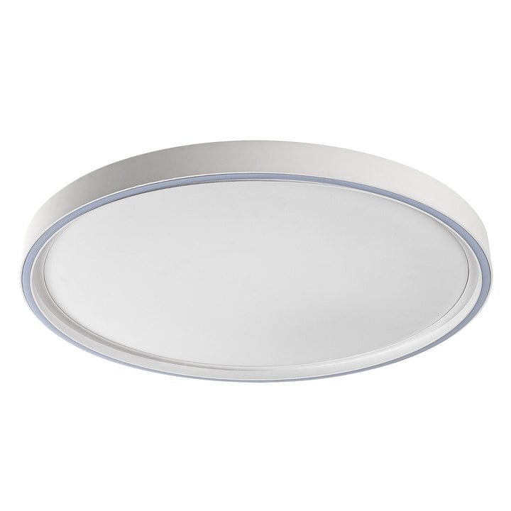 Rabalux Zerina Ceiling Light, 54W, IP40, white, 3000–6500 K, memory function, with remote control, timer function, night light effect, 75087