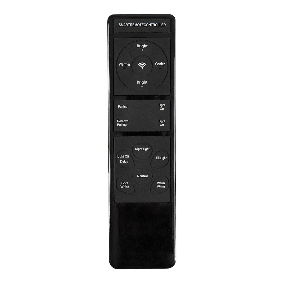 Rabalux Zerina Ceiling Light, 54W, IP40, white, 3000–6500 K, memory function, with remote control, timer function, night light effect, 75087