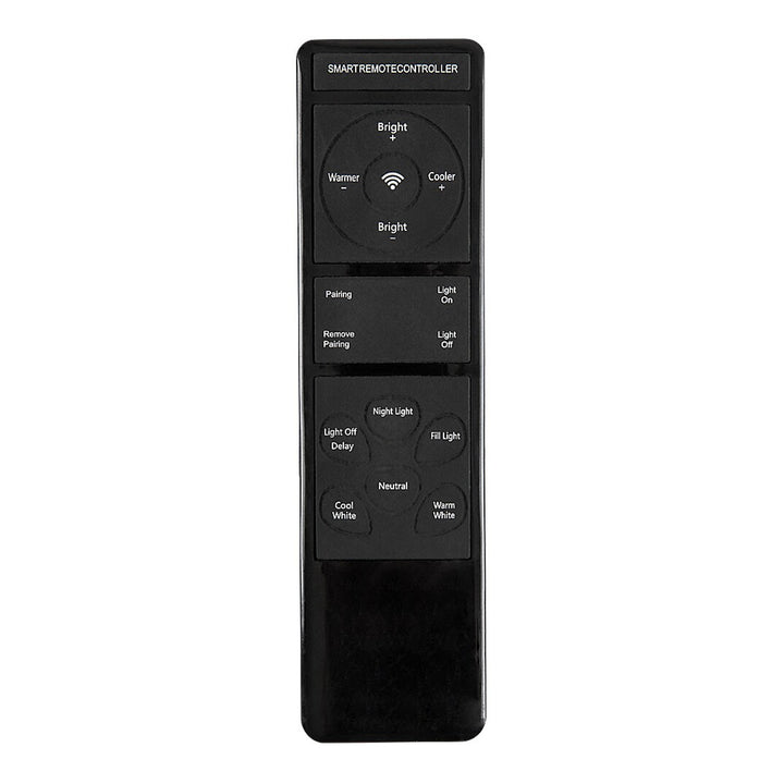 Rabalux Zerina Ceiling Light, 54W, IP40, white, 3000–6500 K, memory function, with remote control, timer function, night light effect, 75087