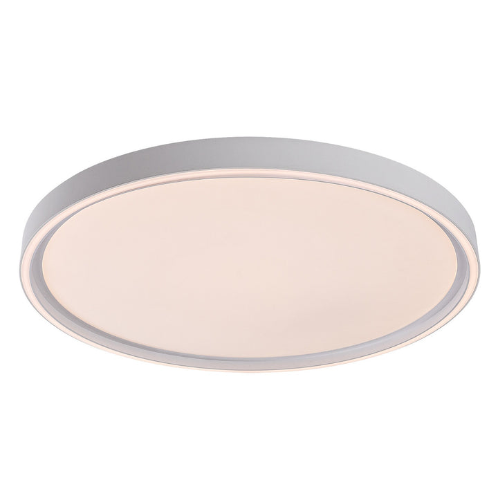 Rabalux Zerina Ceiling Light, 54W, IP40, white, 3000–6500 K, memory function, with remote control, timer function, night light effect, 75087