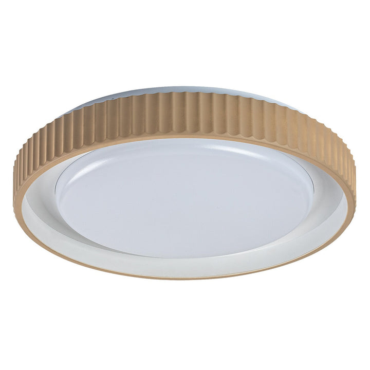 Pastello LED Lamp 48W IP20, Gray-Beige, 3000–6500 K, memory function with remote control, timer function, night light effect, 71345