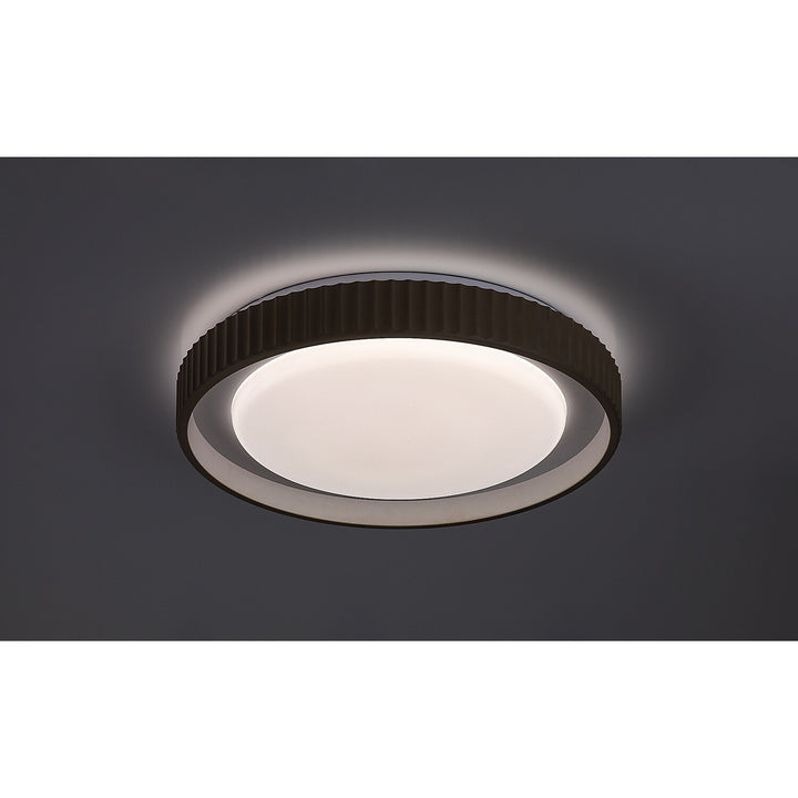 Pastello LED Lamp 48W IP20, Gray-Beige, 3000–6500 K, memory function with remote control, timer function, night light effect, 71345