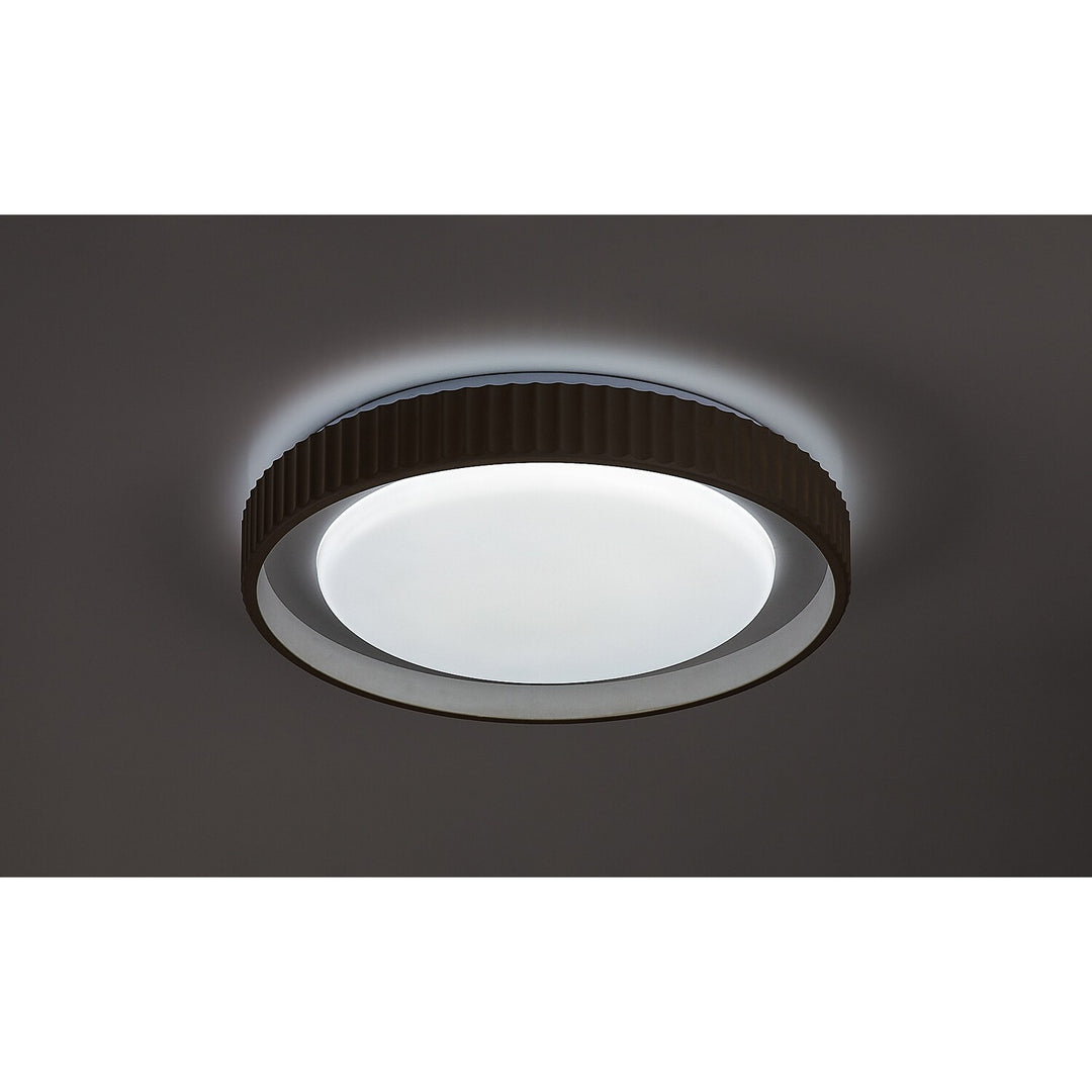 Pastello LED Lamp 48W IP20, Gray-Beige, 3000–6500 K, memory function with remote control, timer function, night light effect, 71345