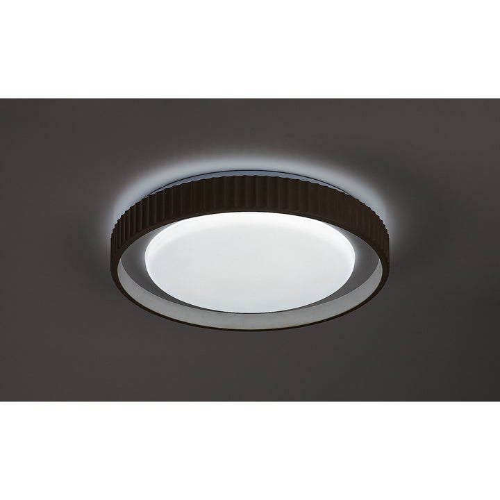 Pastello LED Lamp 48W IP20, Gray-Beige, 3000–6500 K, memory function with remote control, timer function, night light effect, 71345