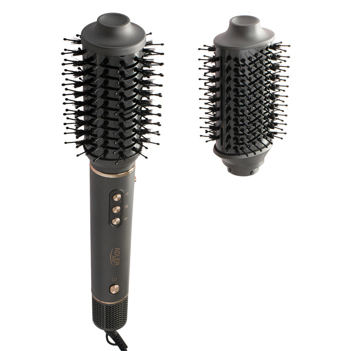 7-in-1 Hair Dryer and Curler - 7 attachments, ionization, cool air, 3 heat settings, 3 speed settings, travel case, AD 2030, Adler