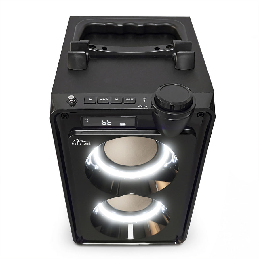 OVERBOX MT3186 Portable Bluetooth Speaker, FM Radio, SD Card and USB Support, 30W RMS Power, Mediatech