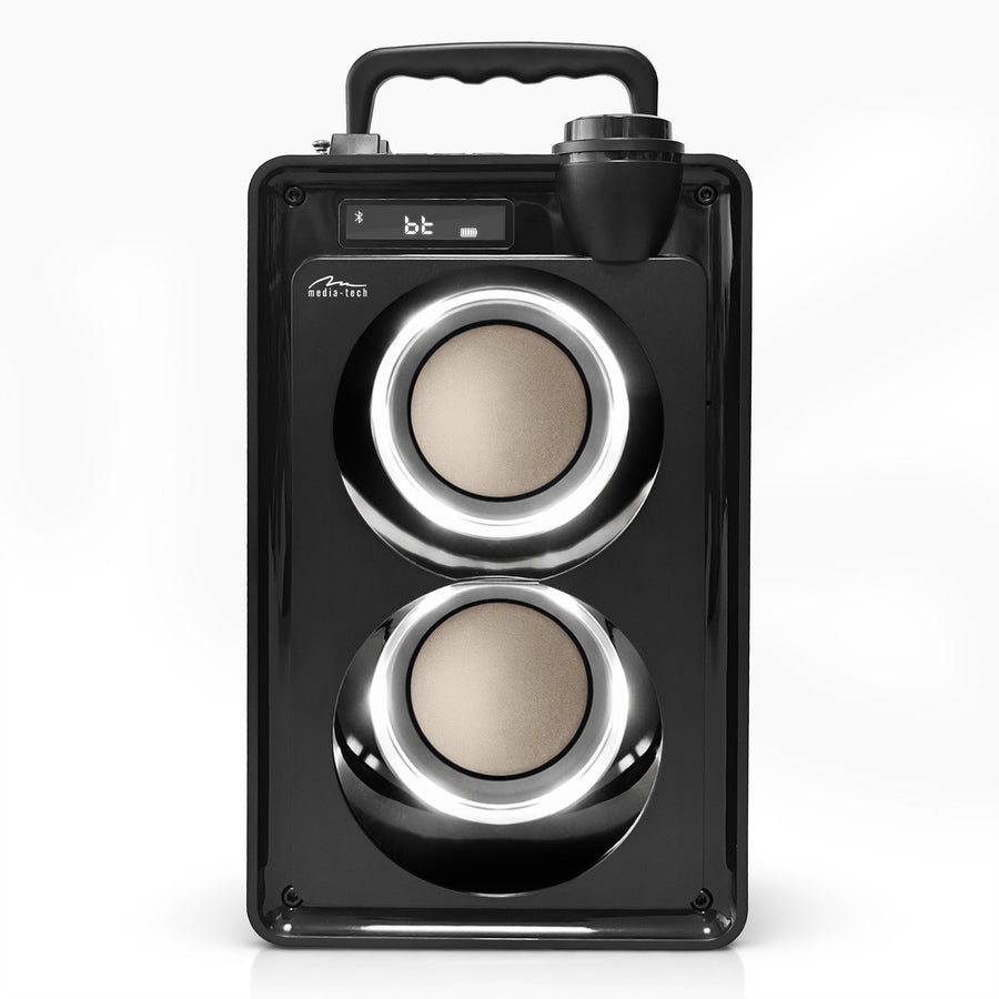 OVERBOX MT3186 Portable Bluetooth Speaker, FM Radio, SD Card and USB Support, 30W RMS Power, Mediatech