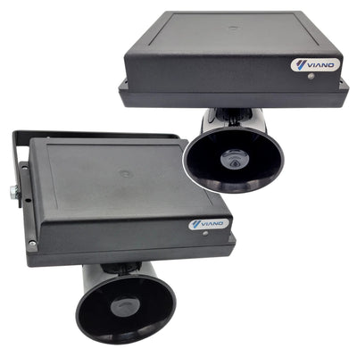 Viano Bird Repeller, for starlings, crows, pigeons, sparrows, blackbirds, and other birds, 230V, OP2, 2 pieces
