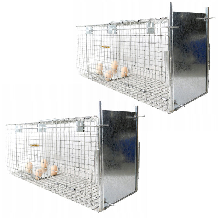 Live trap for martens, rats, mice, minks, and weasels, Viano P2, 2 pieces