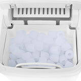 Ice maker, 12 kg/24h, 2 ice cube sizes, cleaning mode, quiet operation, touch panel, AD 8800, Adler