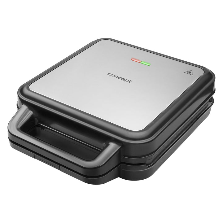 Concept Sandwich Toaster, three interchangeable plates, 1200W, nonstick surface, indicator light, SV3080