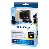 Pro4U 5K Blow Action Camera, 5K Ultra HD quality, 20 megapixels, 160° wide-angle lens, waterproof, remote control, 78-568#