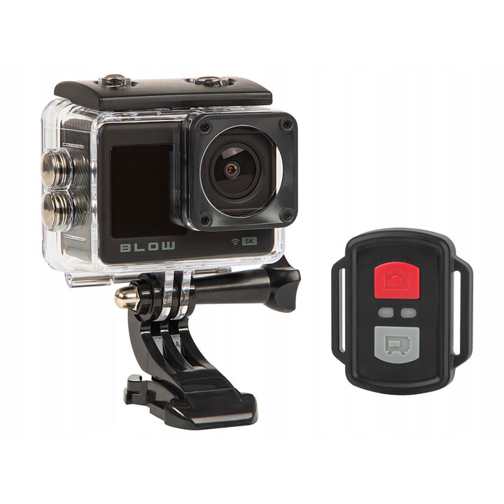 Pro4U 5K Blow Action Camera, 5K Ultra HD quality, 20 megapixels, 160° wide-angle lens, waterproof, remote control, 78-568#