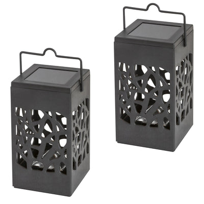Mora Solar Lamp, 1 lm, IP23 rating, black, 0.07 W LED, 8948, 2 pieces
