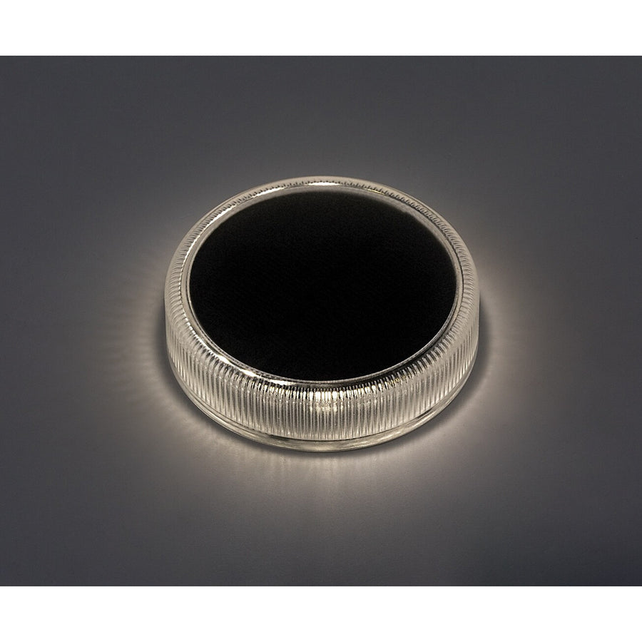Trillo 0.3W LED Solar Light, twilight sensor, clear, IP65, K 4000, 77175, 4 pieces