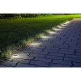Trillo 0.3W LED Solar Light, twilight sensor, clear, IP65, K 4000, 77175, 4 pieces