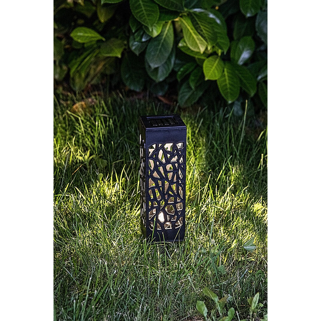 Mora Solar Light, 2 lm, IP23 rating, black, 0.16 W LED, 8949, 2 pieces