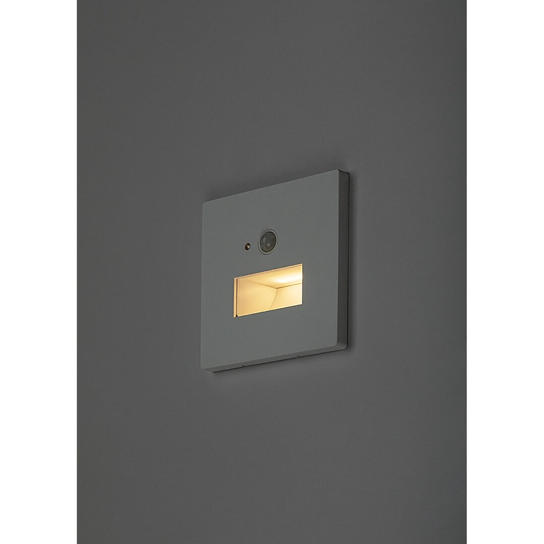 Lunca LED 1W IP20 White 3000, 4500, 6500 K Light with Motion Sensor and Light Sensor, 77198, 4 pieces