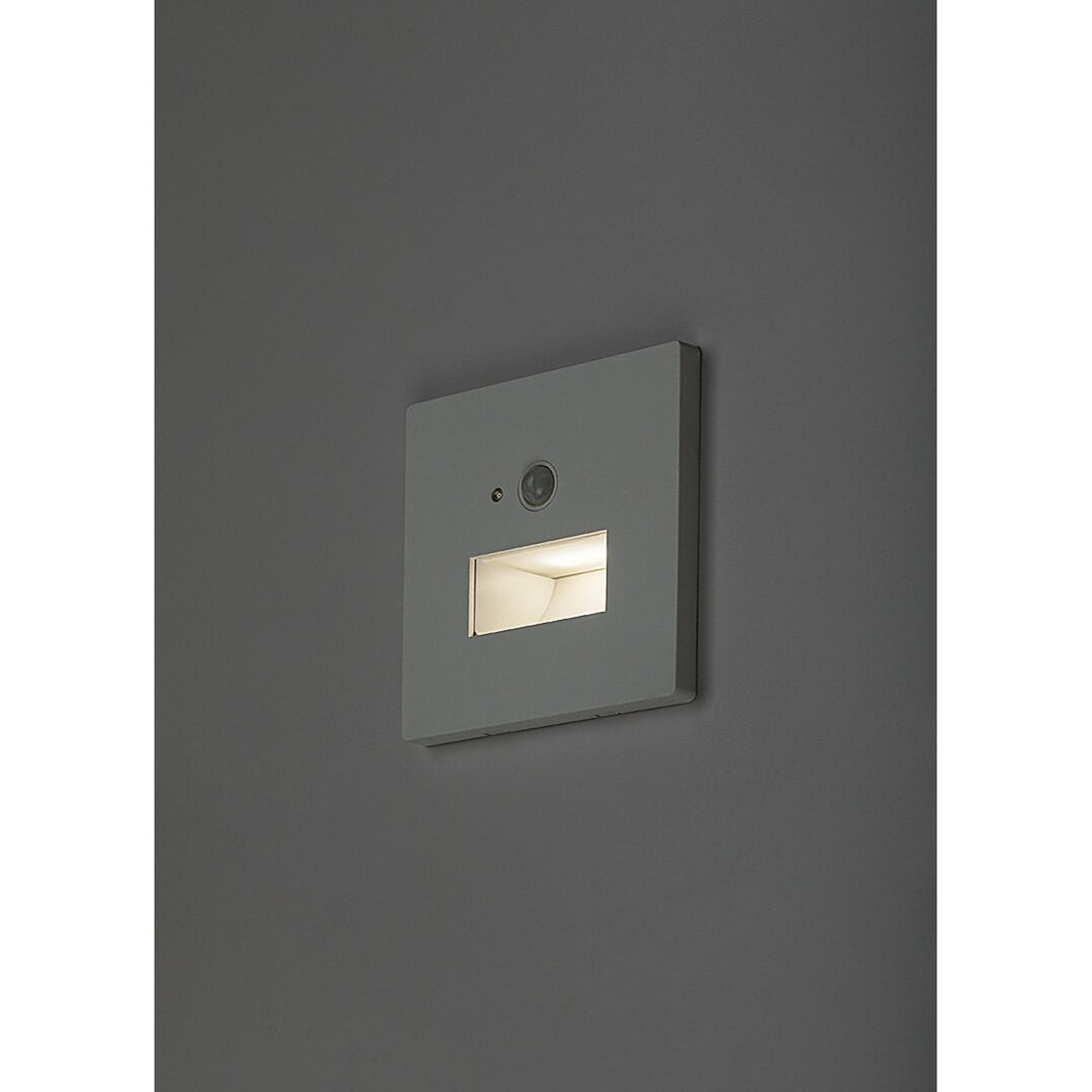 Lunca LED 1W IP20 White 3000, 4500, 6500 K Light with Motion Sensor and Light Sensor, 77198, 4 pieces