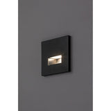 Lunca LED Lamp, 1W, IP20, Black, Adjustable Color Temperature: 3000, 4500, 6500 K, 77195, 2 pieces