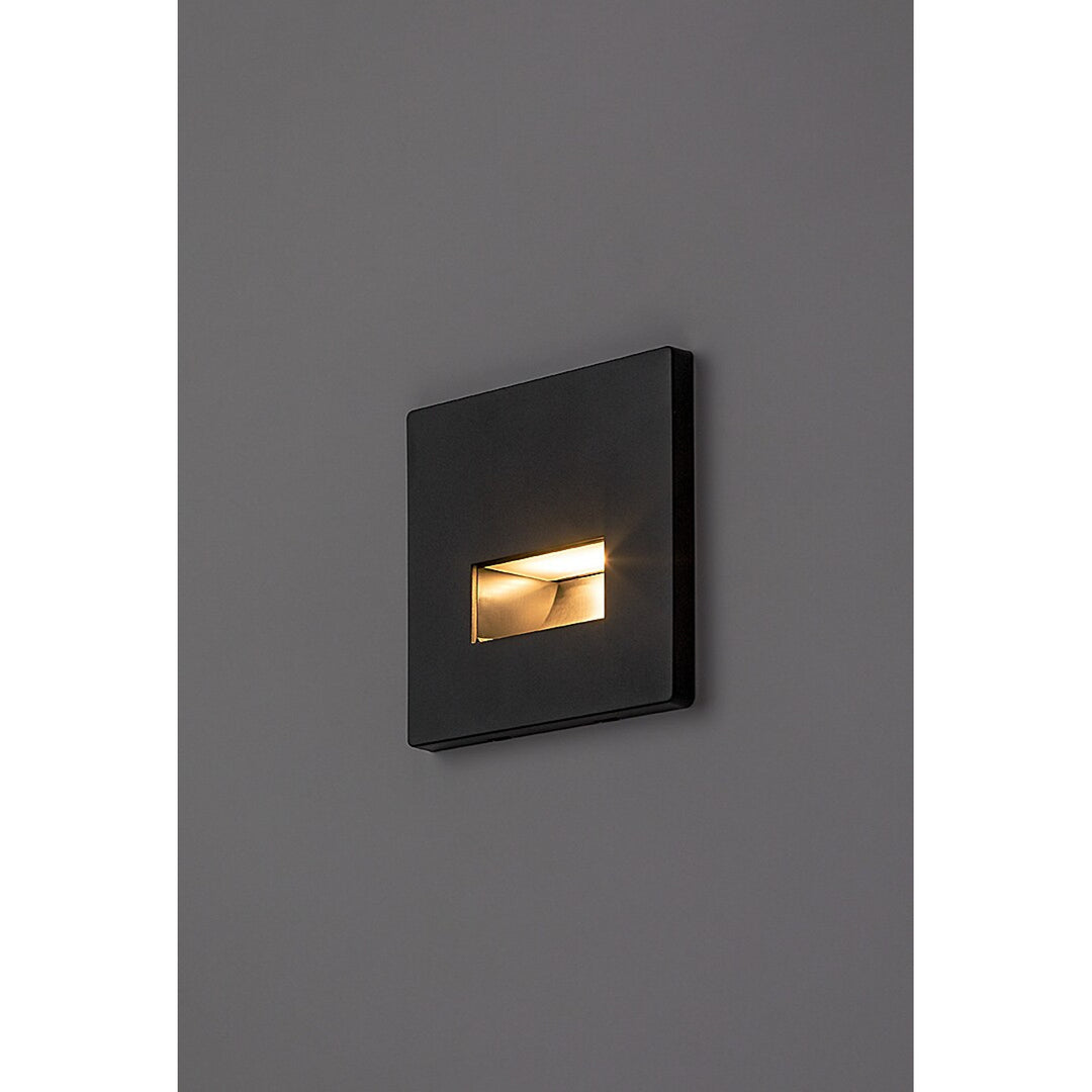 Lunca LED Lamp, 1W, IP20, Black, Adjustable Color Temperature: 3000, 4500, 6500 K, 77195, 4 pieces