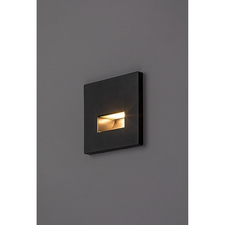 Lunca LED Lamp, 1W, IP20, Black, Adjustable Color Temperature: 3000, 4500, 6500 K, 77195, 4 pieces