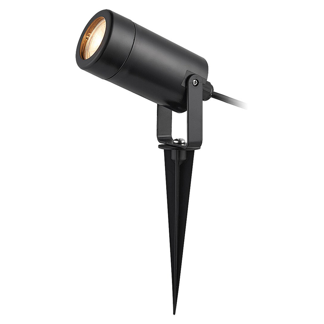 Rabalux Krobia Floor Lamp, IP65, black, GU10 base, max 4W, 7814, 4 pieces