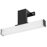 Rabalux Oliro LED 4W Black Bathroom Light, IP44, 4000 K, 75050