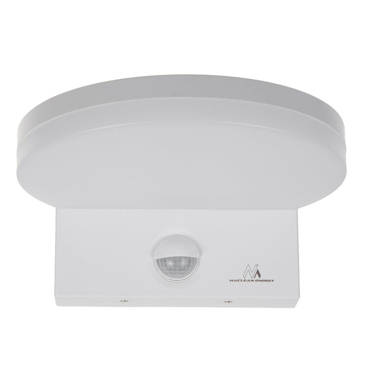 Maclean LED Light with Motion Sensor, PIR Motion Sensor, White, 15W, IP65, 1560 lm, Neutral White (4000K) MCE344 W, 2 pieces