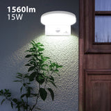Maclean LED Light with Motion Sensor, PIR Motion Sensor, White, 15W, IP65, 1560 lm, Neutral White (4000K) MCE344 W, 2 pieces