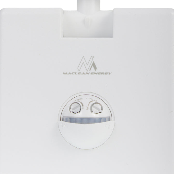 Maclean LED Light with Motion Sensor, PIR Motion Sensor, White, 10W, IP65, 800 lm, Neutral White (4000K) MCE516 W, 2 pieces