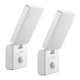 Maclean LED Light with Motion Sensor, PIR Motion Sensor, White, 10W, IP65, 800 lm, Neutral White (4000K) MCE516 W, 2 pieces