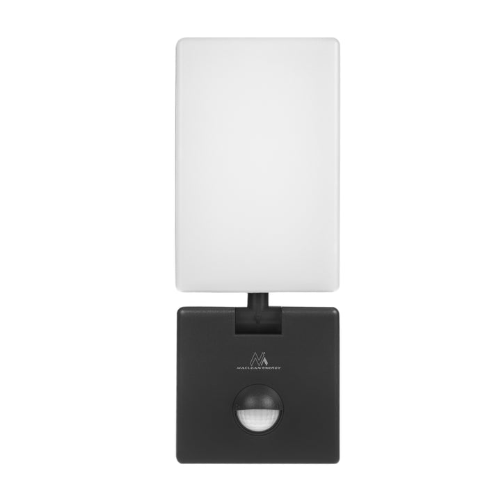 Maclean LED Light with Motion Sensor, PIR Motion Sensor, Black, 10W, IP65, 800 lm, Neutral White (4000K) MCE516 B, 2 pieces