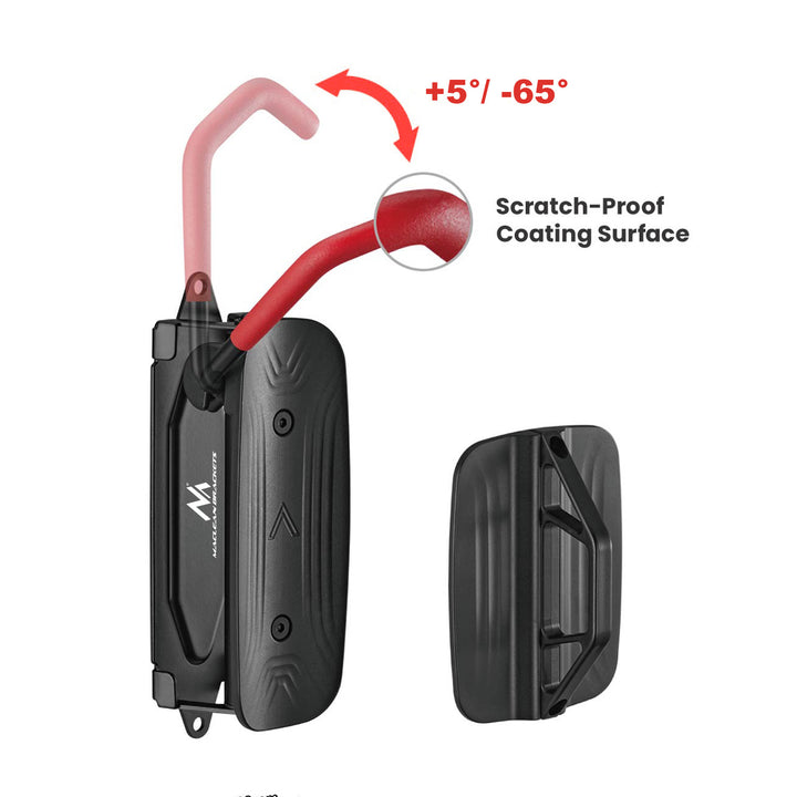 Maclean Wall-Mounted Bike Rack, 30 kg max, MC-998, 3 pieces