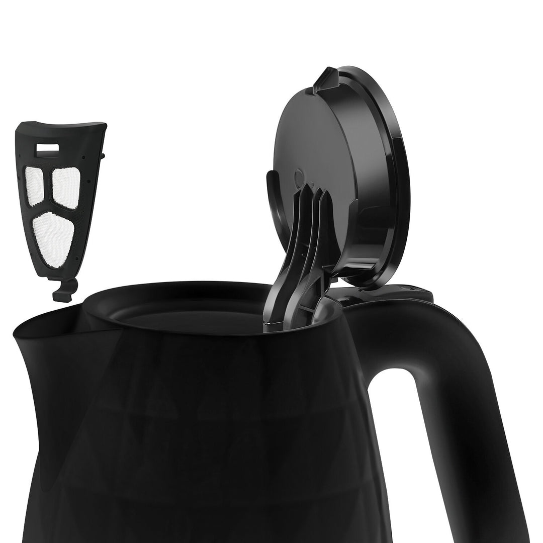 Manta ORISA 1.7L 2200W Cordless Electric Kettle, Black