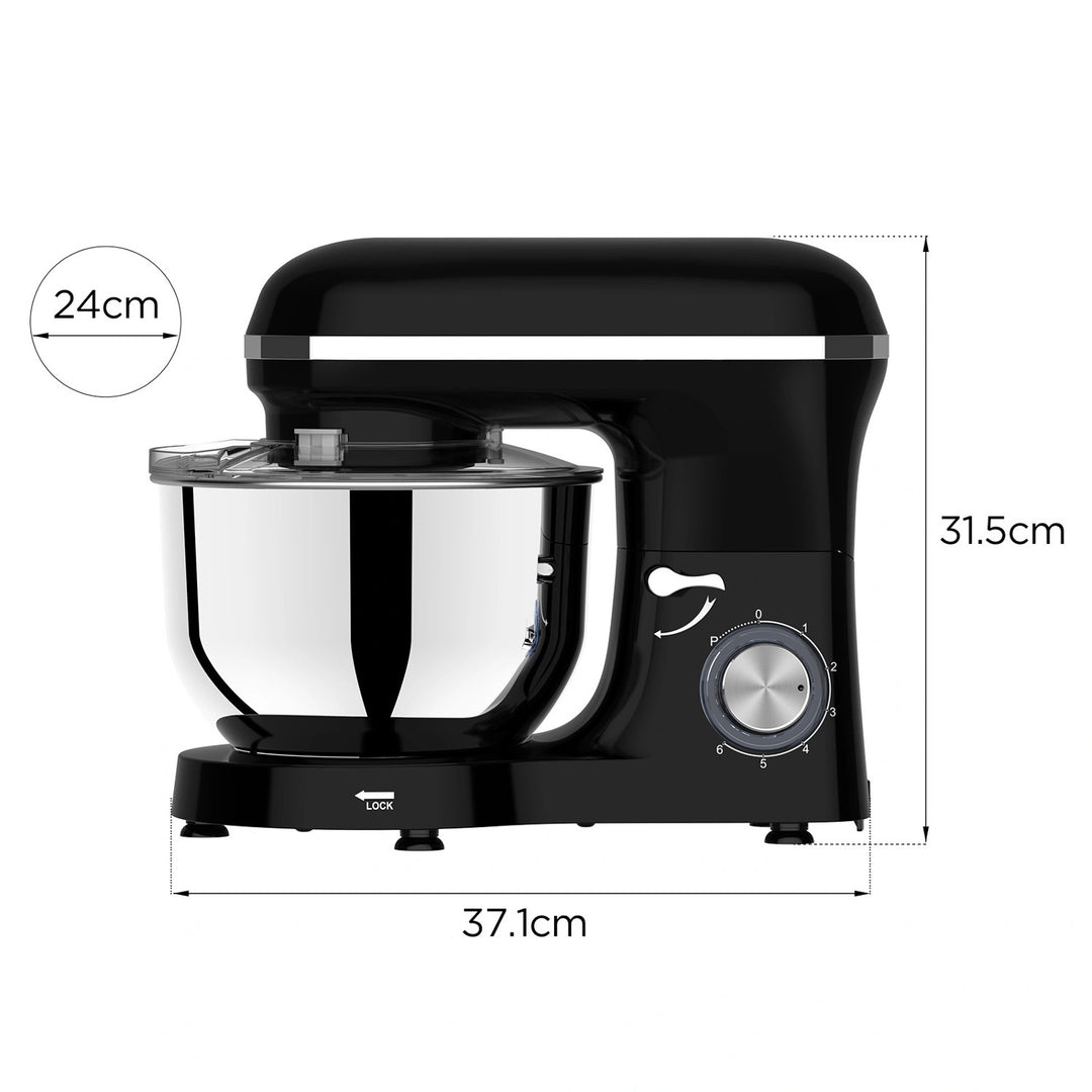Lovio ChefAssistant Planetary Mixer, Black, LVSTM01BK