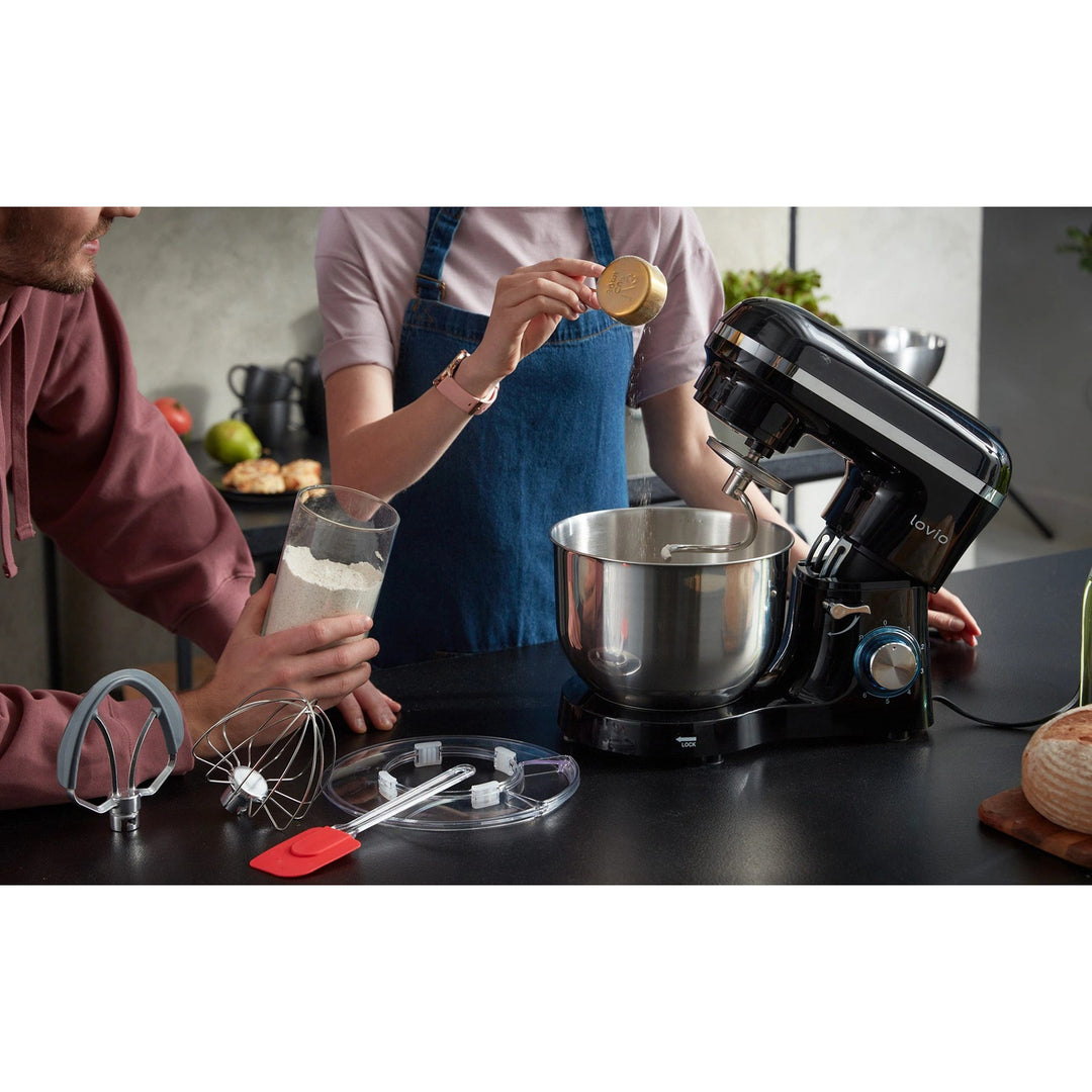 Lovio ChefAssistant Planetary Mixer, Black, LVSTM01BK