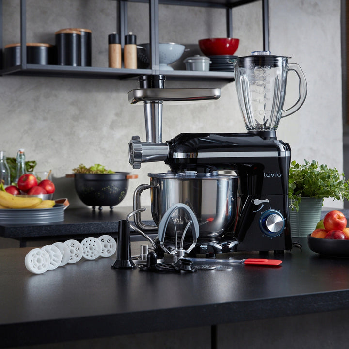 Lovio ChefAssistant Plus Planetary Mixer, Black LVSTM02PBK