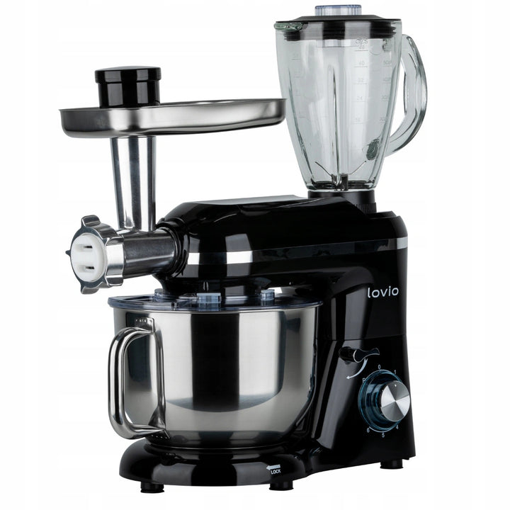 Lovio ChefAssistant Plus Planetary Mixer, Black LVSTM02PBK
