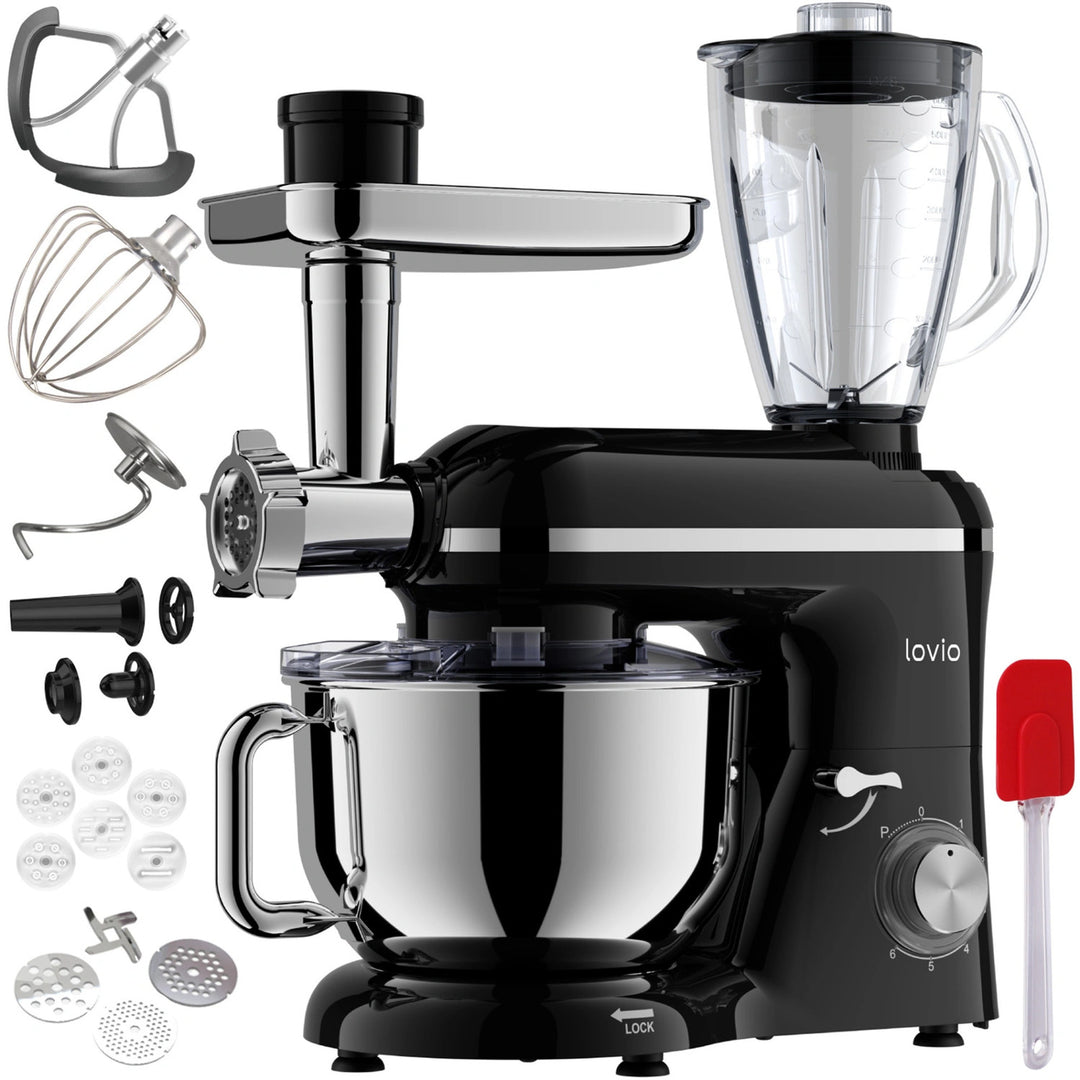 Lovio ChefAssistant Plus Planetary Mixer, Black LVSTM02PBK