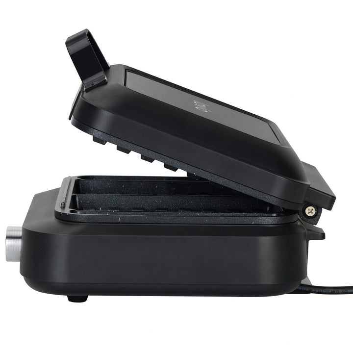 LOVIO PerfectCrisp Waffle Maker, 2 large waffles, 1500W, 6 browning levels, LVWF002BK