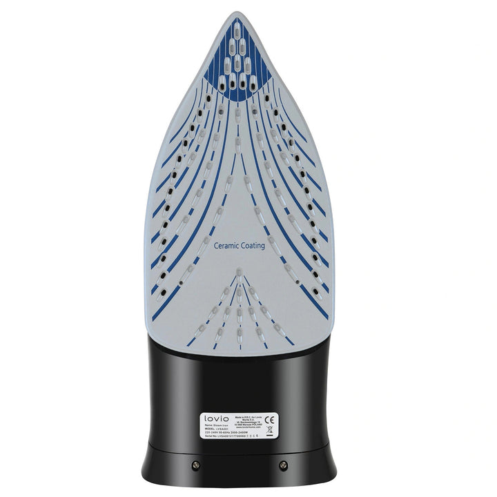LOVIO LVSA001 Handheld Steam Iron with Ceramic Soleplate