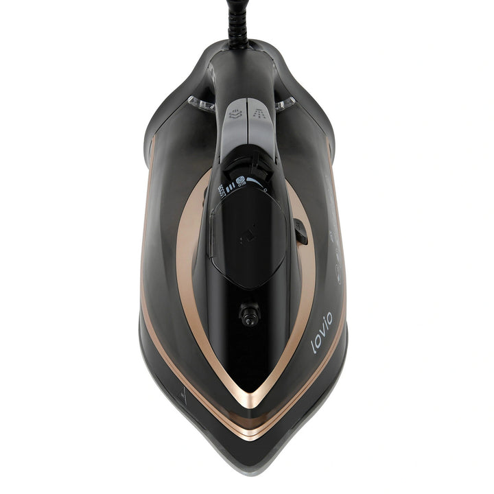 LOVIO LVSA001 Handheld Steam Iron with Ceramic Soleplate