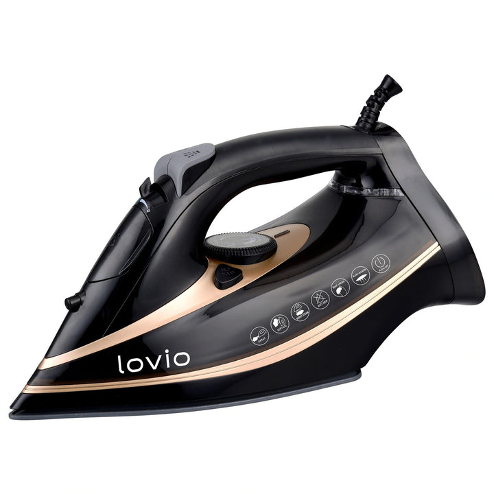 LOVIO LVSA001 Handheld Steam Iron with Ceramic Soleplate