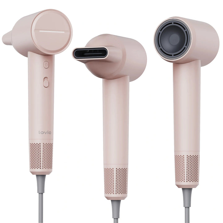 Lovio Air Flow Professional Hair Dryer, Pink, LVHD001PK
