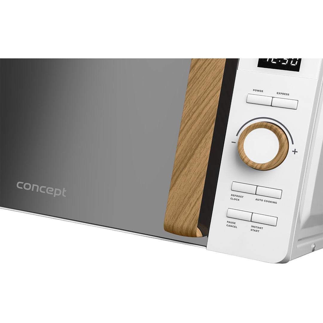 Concept Microwave Oven, 5 power levels, defrost function, 20L capacity, 800W power, white, MT4420wh