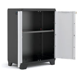 Keter Tool/Garden Cabinet, Adjustable Shelf, Double Doors with Handles, Weather-Resistant, 240865